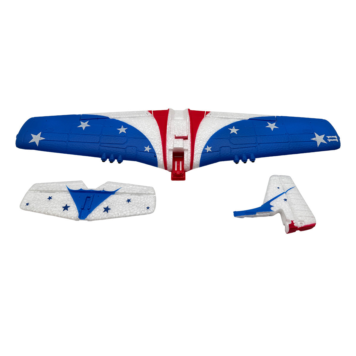 Rage R/C Main Wing and Tail - P-51 Miss America Micro Warbird Replacement