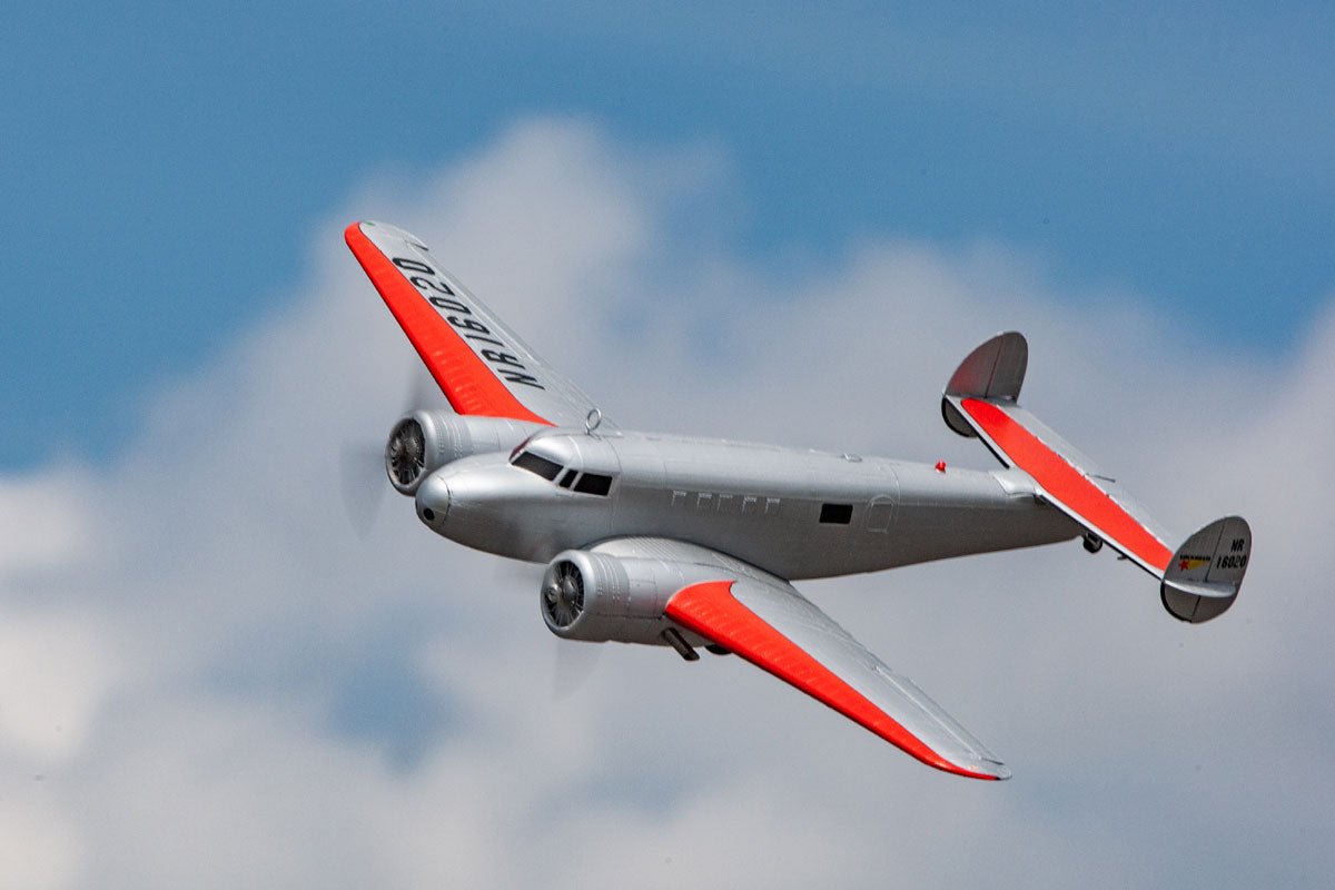 Rage R/C Lockheed Electra Micro RFT Airplane (Requires Futaba TX) A1402