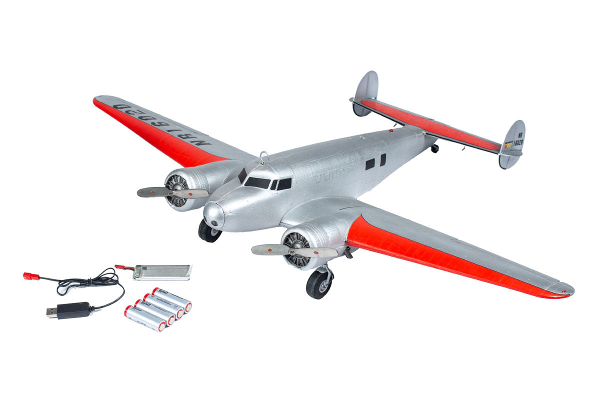 Rage R/C Lockheed Electra Micro RFT Airplane (Requires Futaba TX) A1402