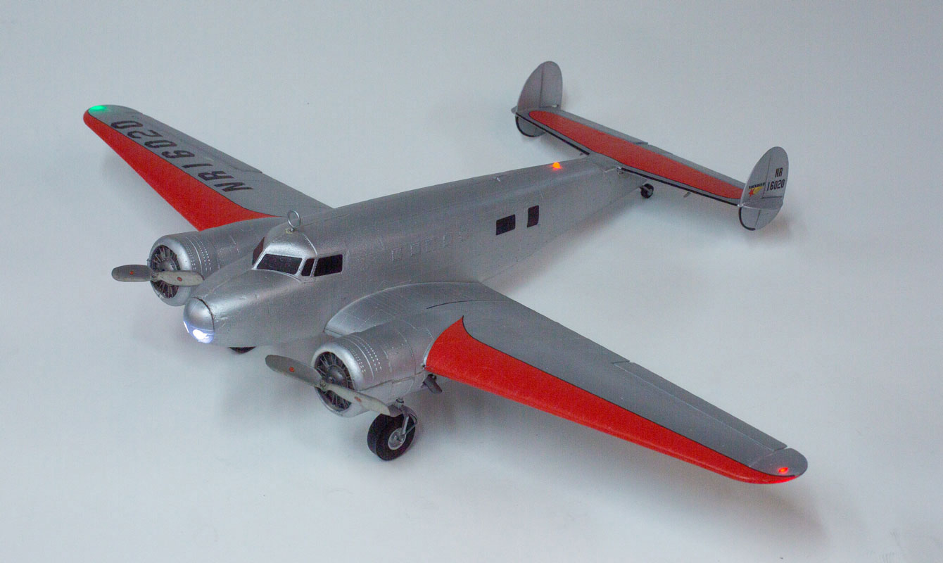 Rage R/C Lockheed Electra Micro RFT Airplane (Requires Futaba TX) A1402