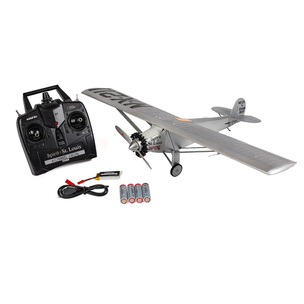 Rage R/C Spirit of St. Louis 4-Channel Micro RTF Scale RC Airplane wit