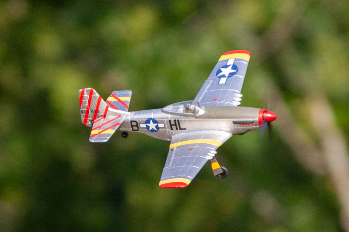 Rage R/C P-51D Mustang American Beauty BL 500mm Brushless RTF Warbird RC Airplane with PASS