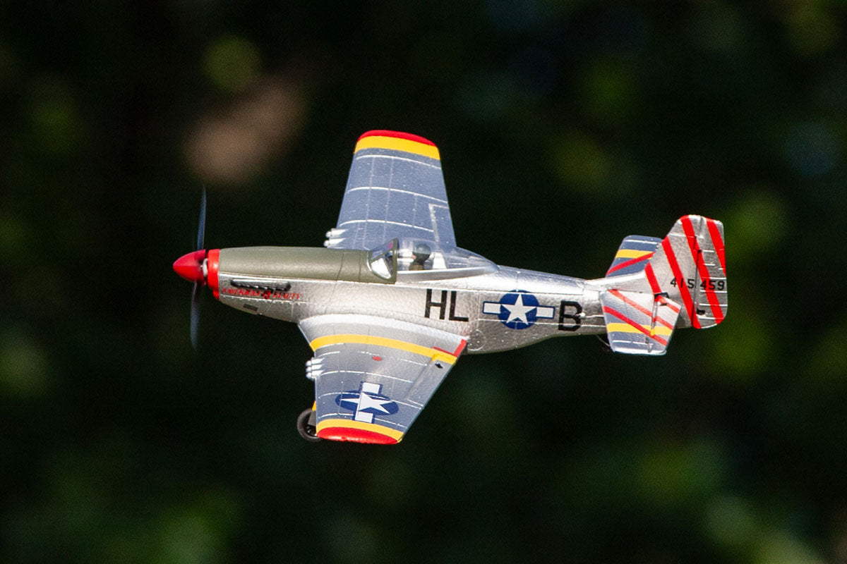 Rage R/C P-51D Mustang American Beauty BL 500mm Brushless RFT Warbird RC Airplane with PASS