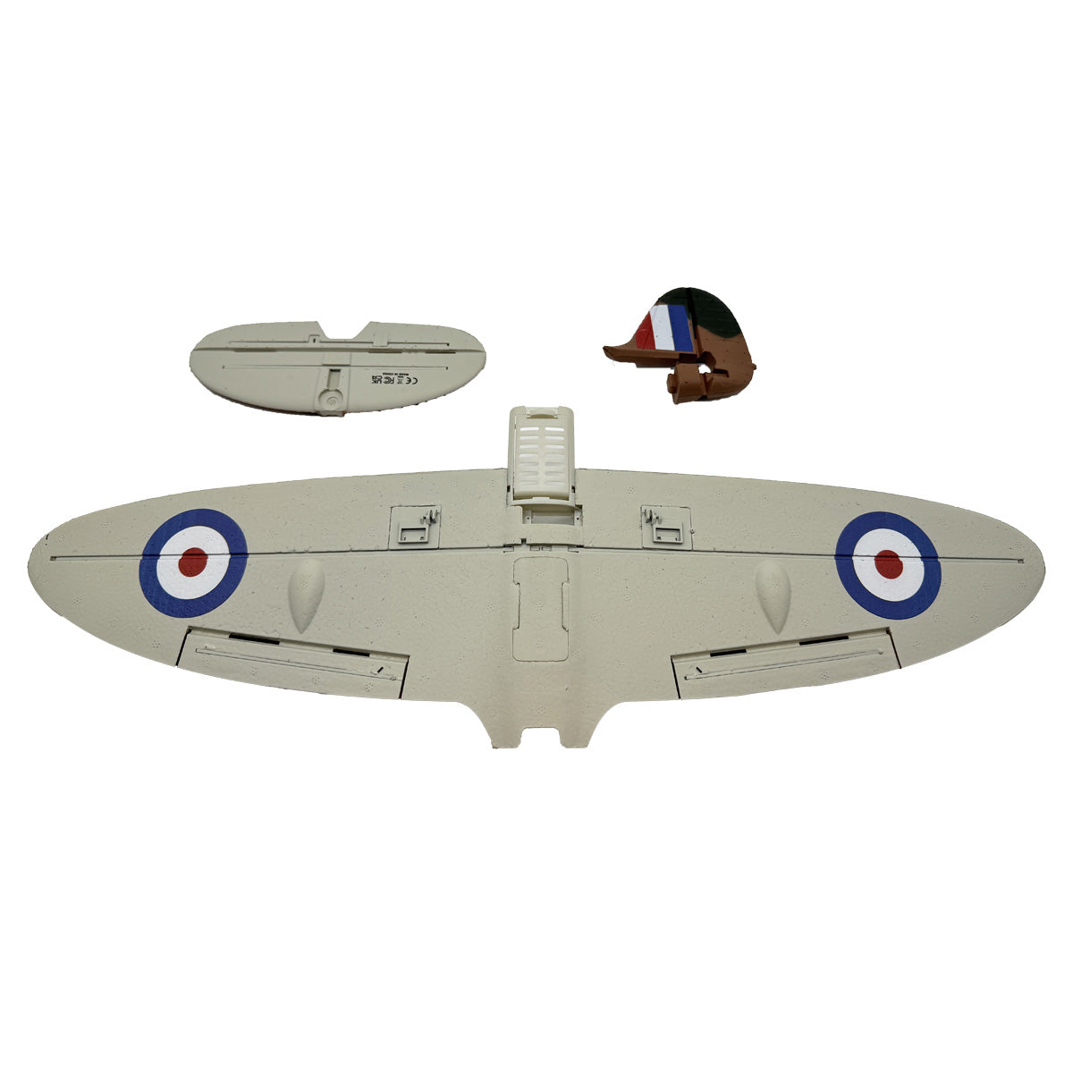 Rage R/C Spitfire BL 500mm Painted Main Wing & Tail Replacement Set – RC Airplane Part