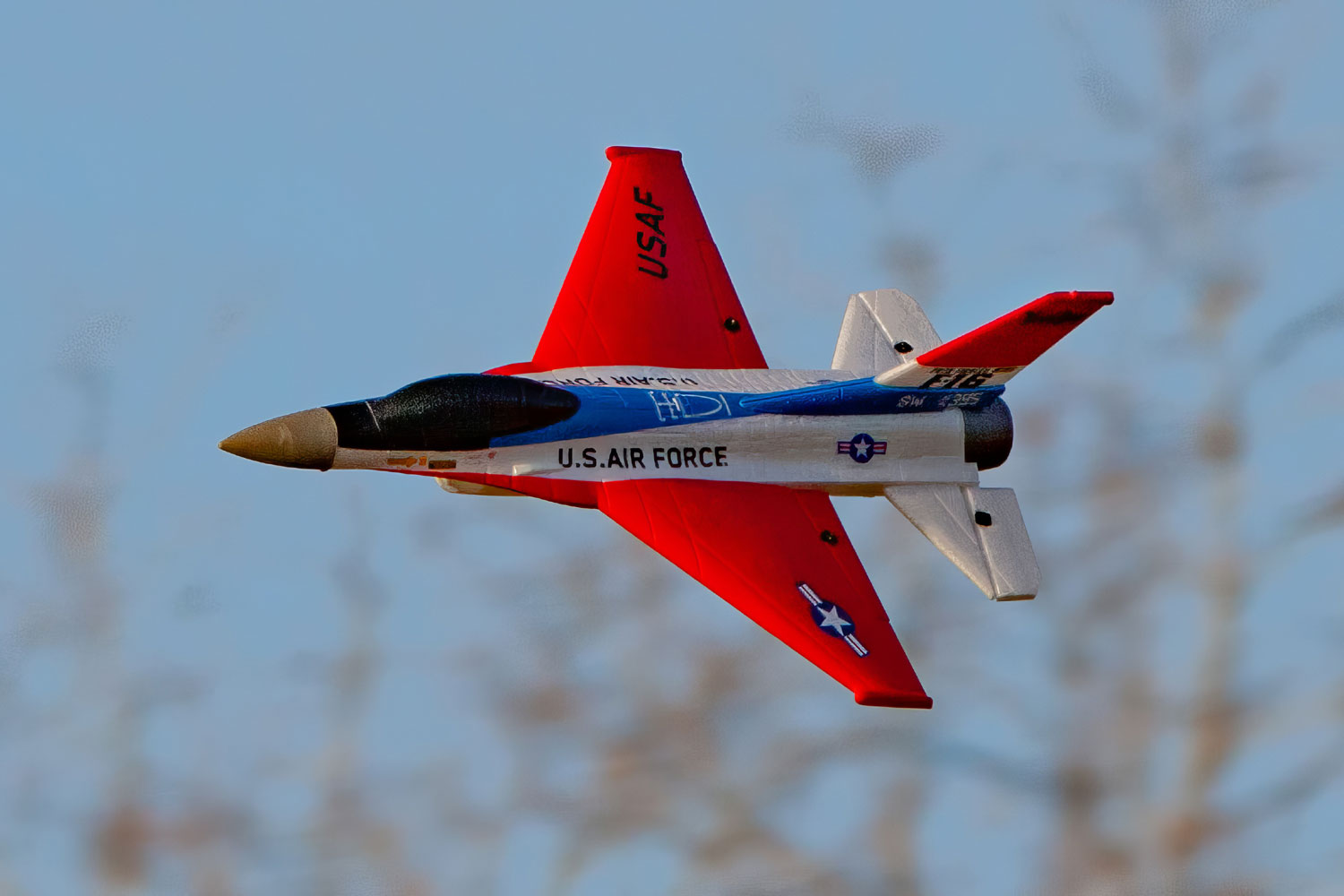 Rage R/C F-16 RTF Micro RTF Brushless Powered EDF Jet with PASS (Pilot Assist Stability Software) System