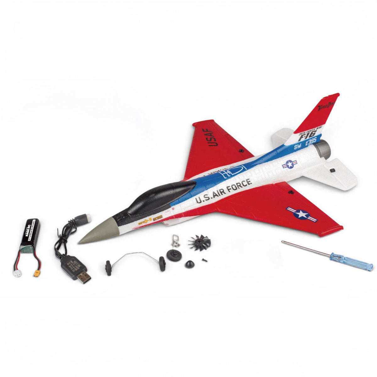 Rage R/C f-16 RFRT Micro Brushless Powered EDF Jet with PASS System (Requires Rage Trasmitter)