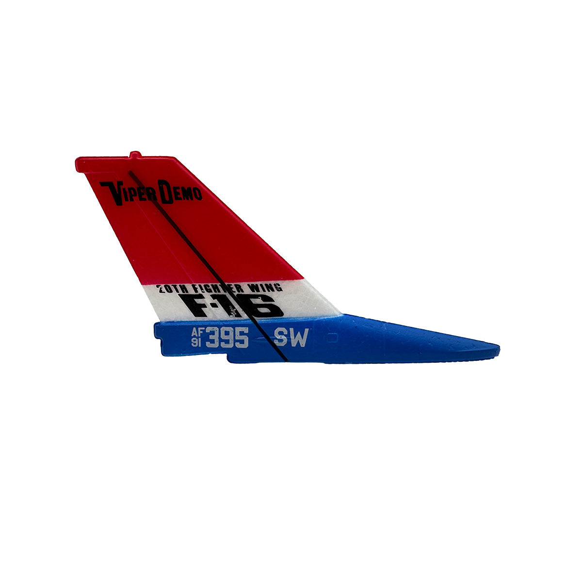 Rage RC Printed Tail Unit; F - 16 RC Replacement Part