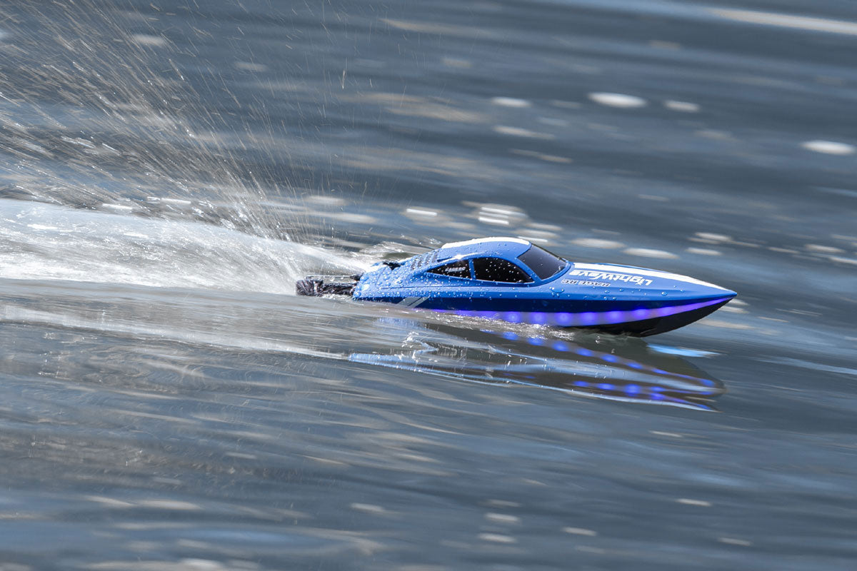 Rage RC LightWave Electric Micro RTR Boat Blue