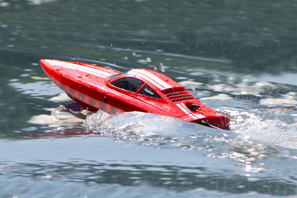 Rage RC LightWave Electric Micro RTR Boat Red