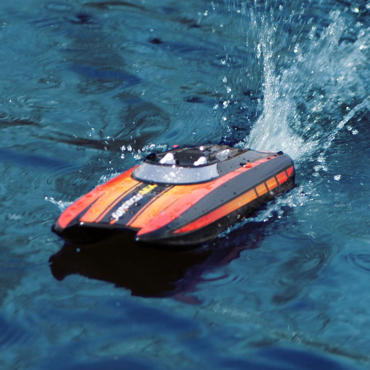 Rage R/C SuperCat MX V2 Self-Righting Brushed Electric Micro RTR RC Catamaran Boat
