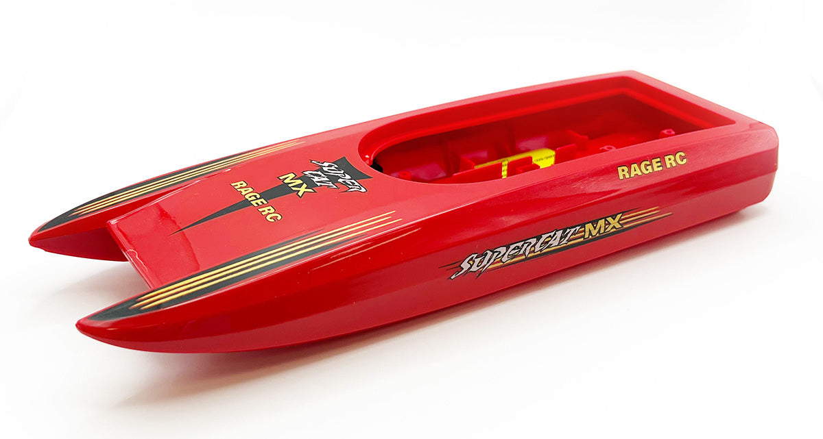 Rage RC Replacement Hull with Decals SuperCat MX