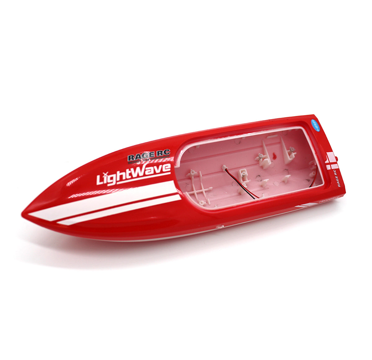 Rage RC Replacement Printed Hull LightWave Red