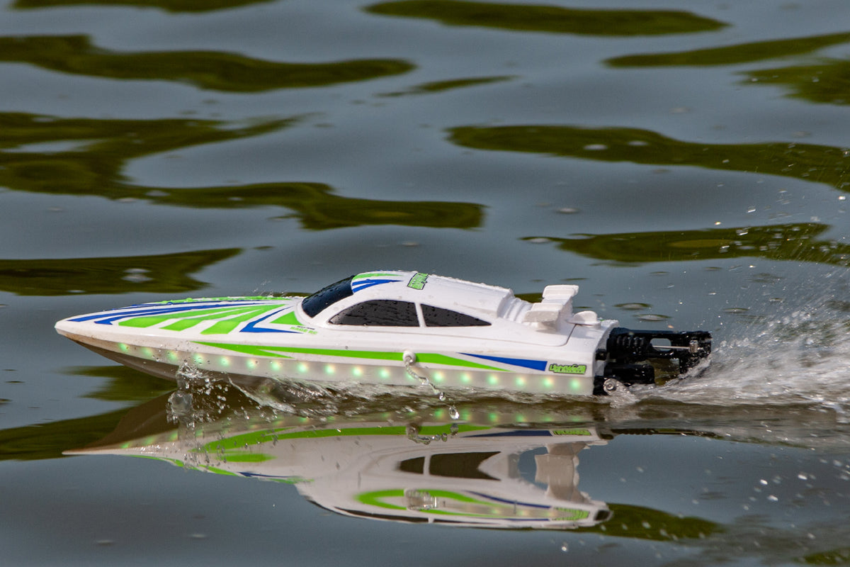 Rage R/C LightWave 400BL Brushless RTR Electric RC Boat with LED Light Strips & Battery