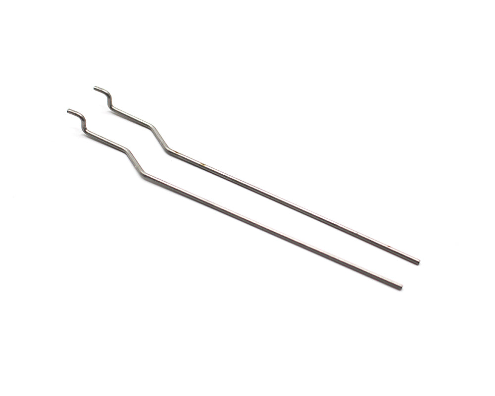 Rage R/C Rudder Push Rod Set (2); LightWave 400BL B1474