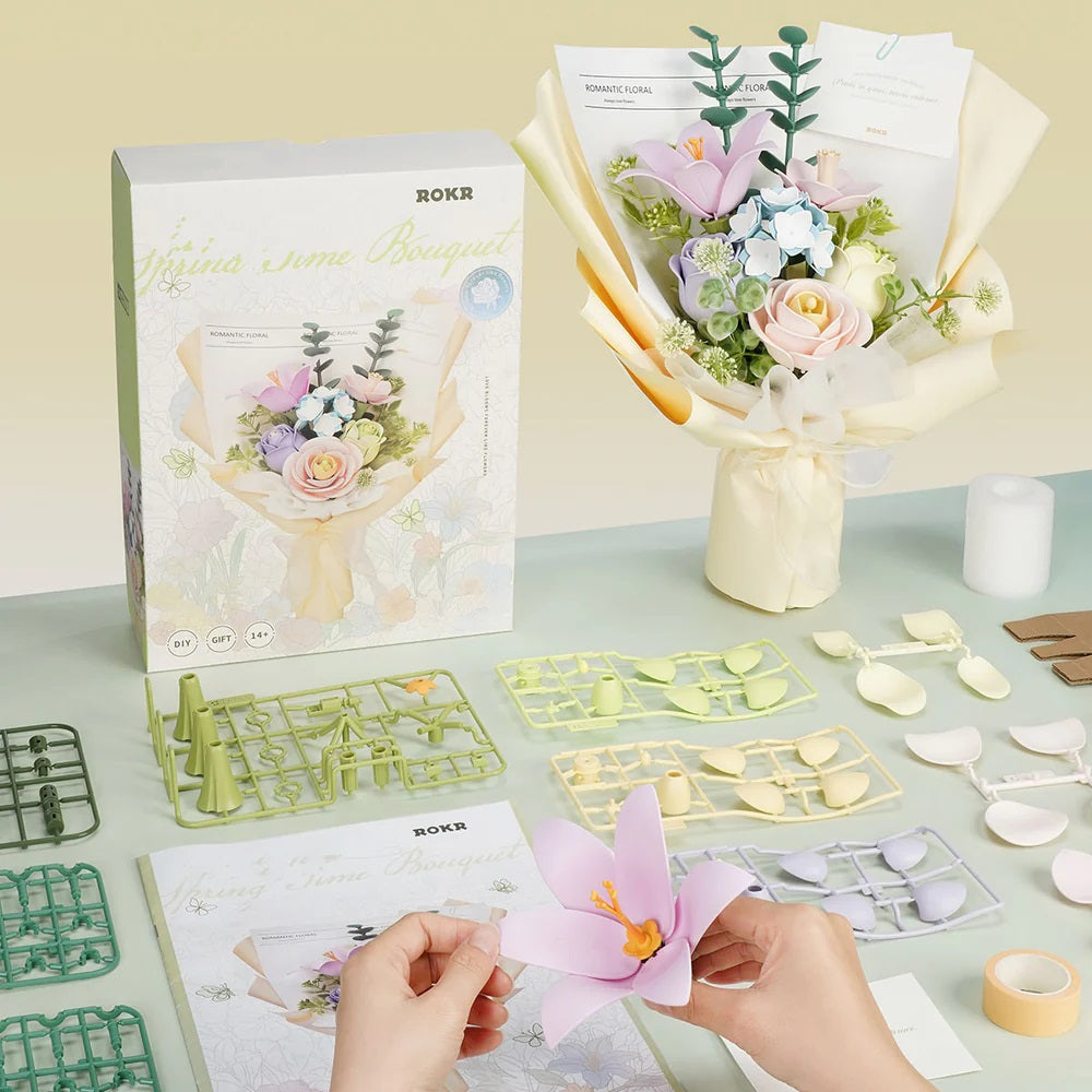 Robotime Spring Time Bouquet DIY 3D Puzzle AF01J