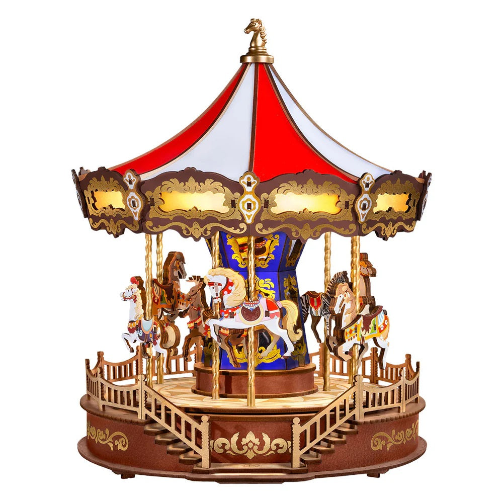 Robotime Classic Carousel 3D Wooden Puzzle AMC01