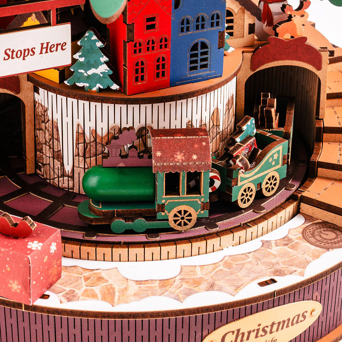 Rolife Christmas Melody Tree DIY Music Boxes