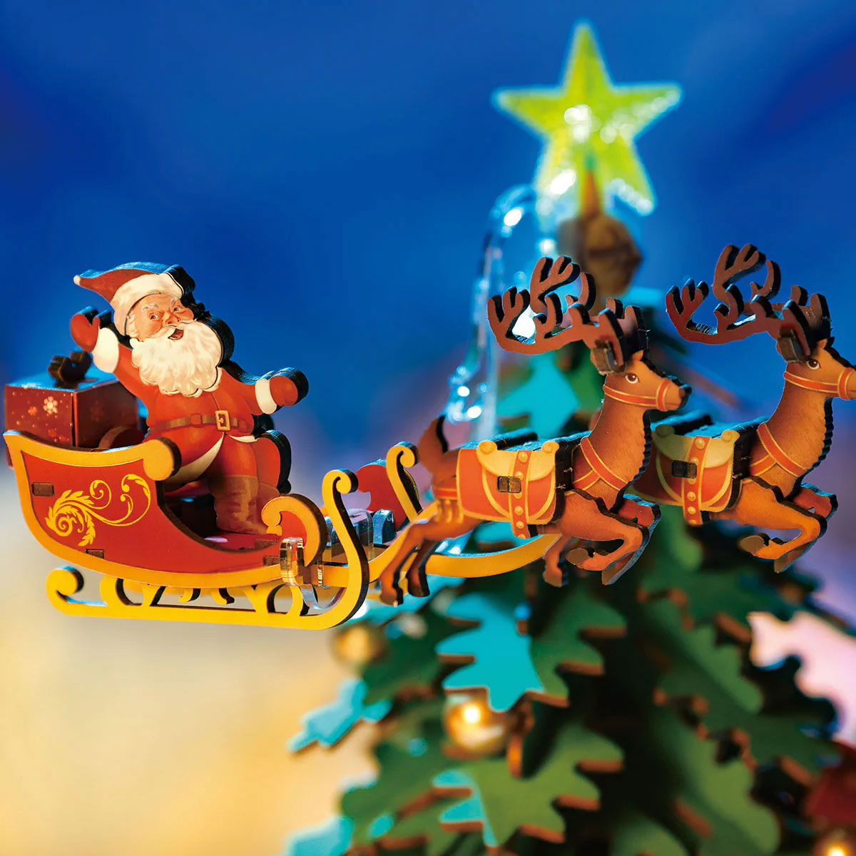 Rolife Christmas Melody Tree DIY Music Boxes