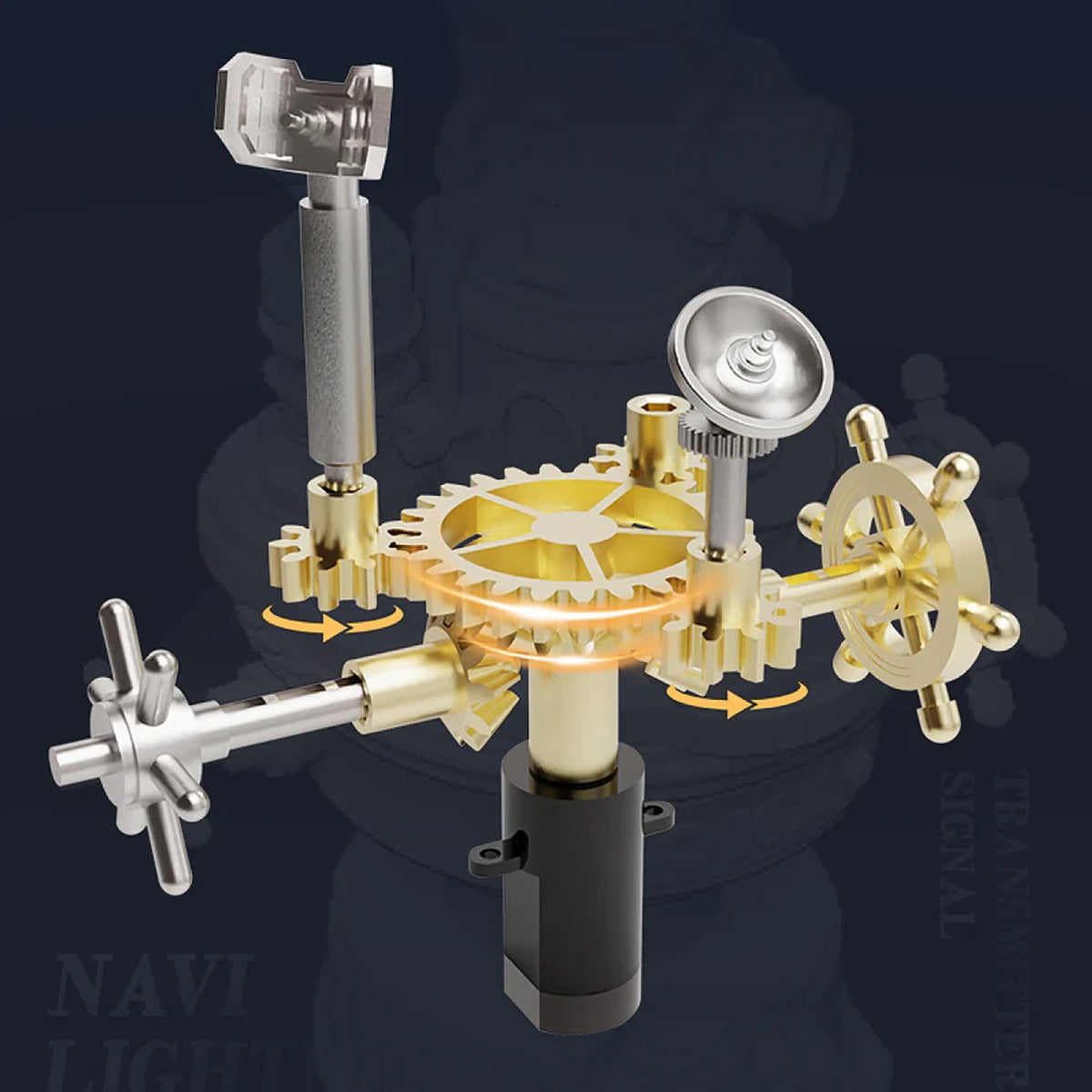 ROKR Navi Lighthouse Mechanical 3D Puzzle - Functional Maritime Display Model