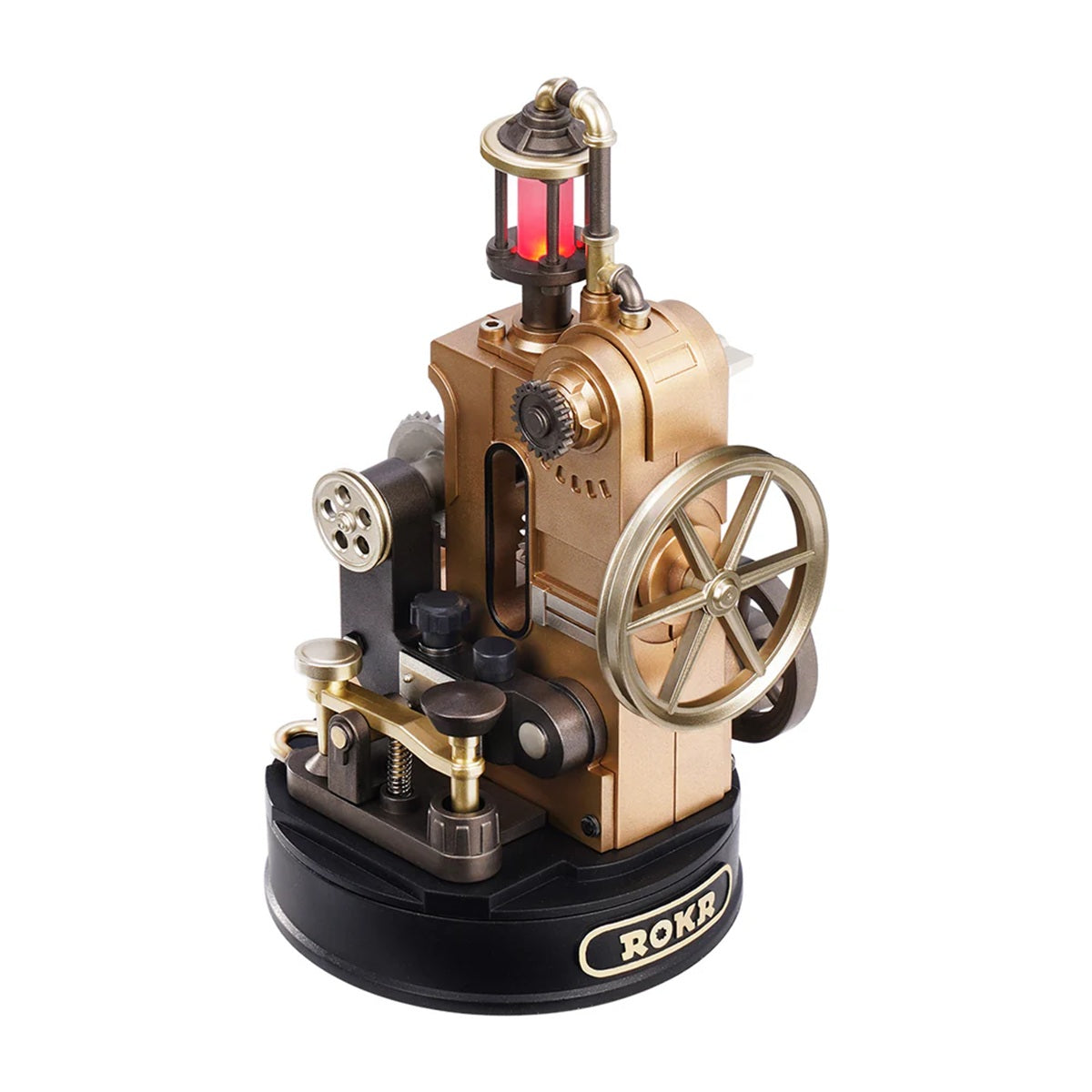 ROKR Morse Telegraph Mechanical 3D Puzzle - Interactive Vintage Communication Model