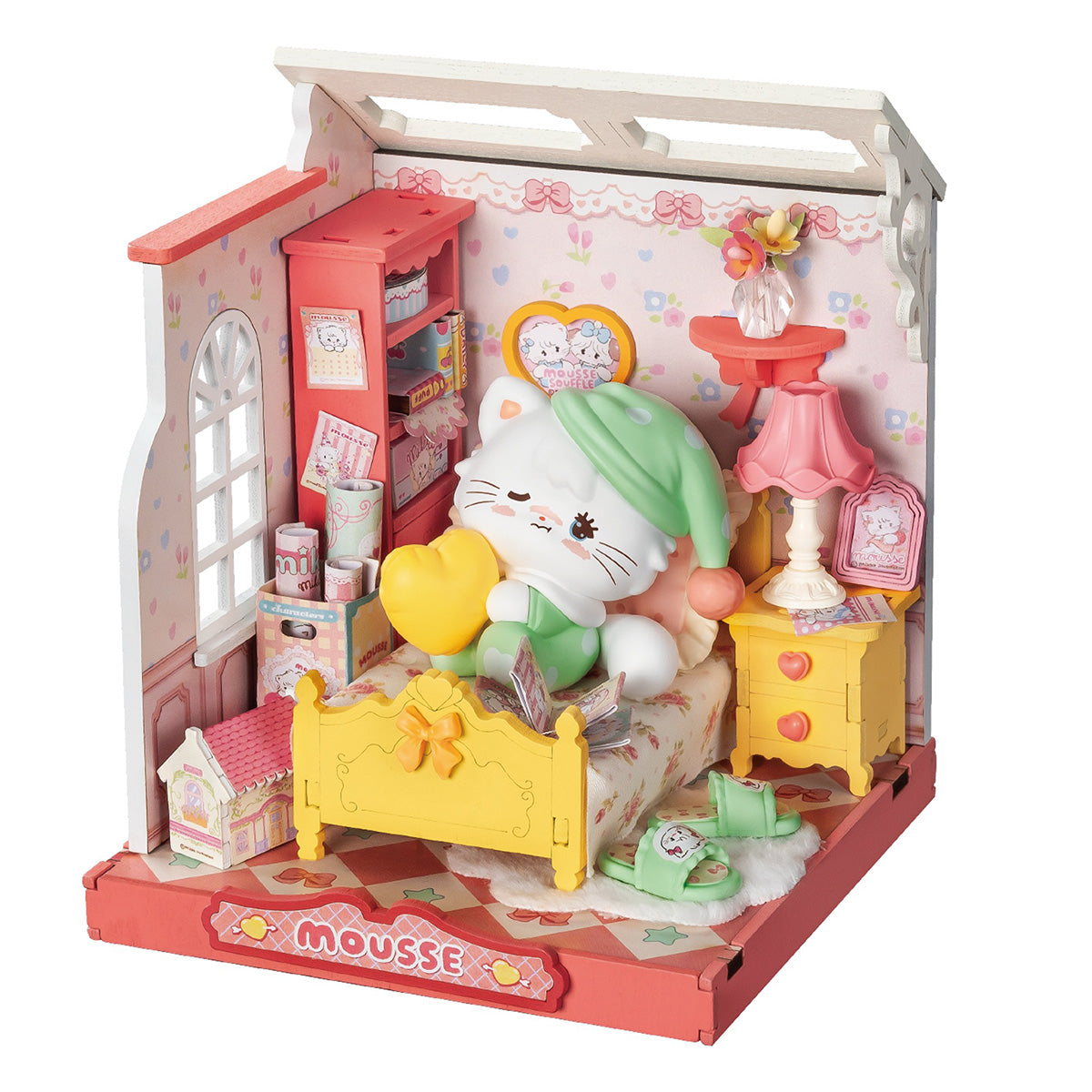 Rolife Mousse's Sweet Night DIY Puzzle Set - Mikko Illustrations Craft Kit