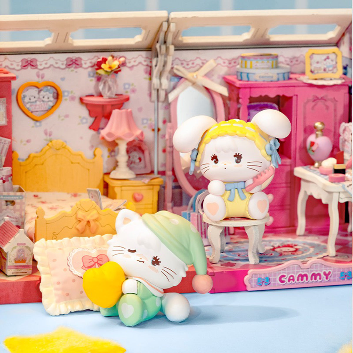 Rolife Mousse's Sweet Night DIY Puzzle Set - Mikko Illustrations Craft Kit