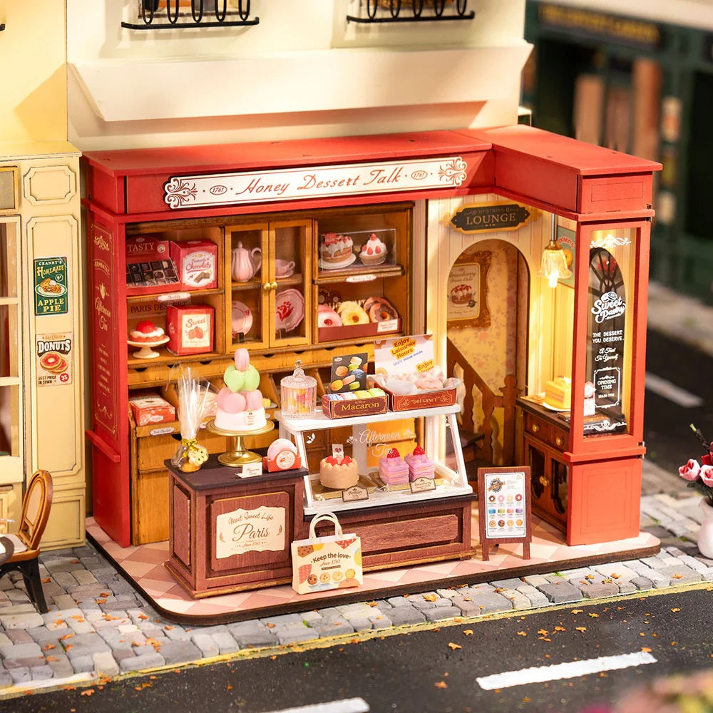 Robotime Honey Dessert Talk DIY Miniature House DG168