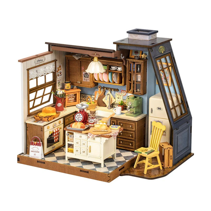 Robotime Baking Kitchen, DIY Miniature House DG172