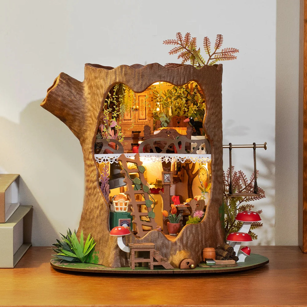 Rolife Fairytale Tree House DIY Miniature House - Enchanting Storybook Scene