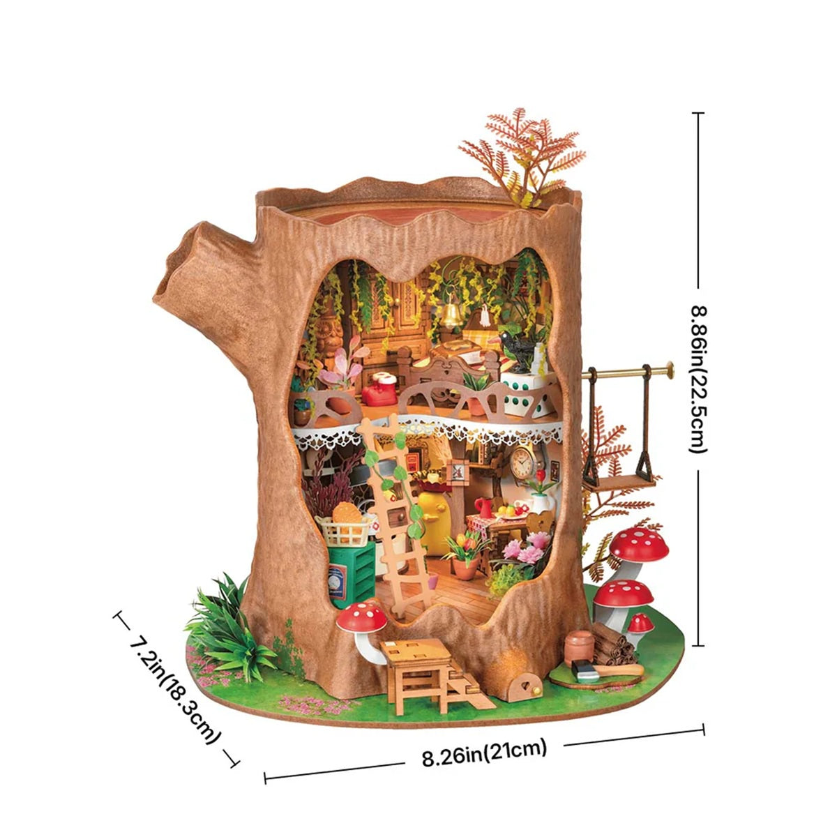 Rolife Fairytale Tree House DIY Miniature House - Enchanting Storybook Scene