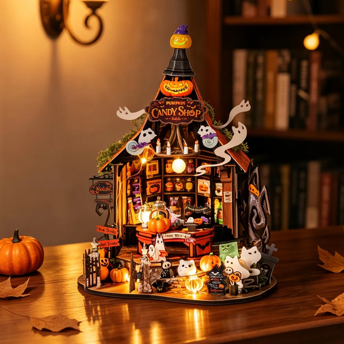 Robotime Haunted Candy House DIY Miniature House