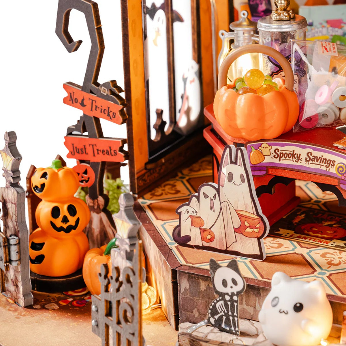 Robotime Haunted Candy House DIY Miniature House