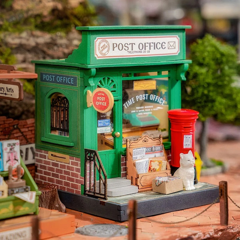 Robotime Century Post Office, Super Mini Houses - Little Warm DS037