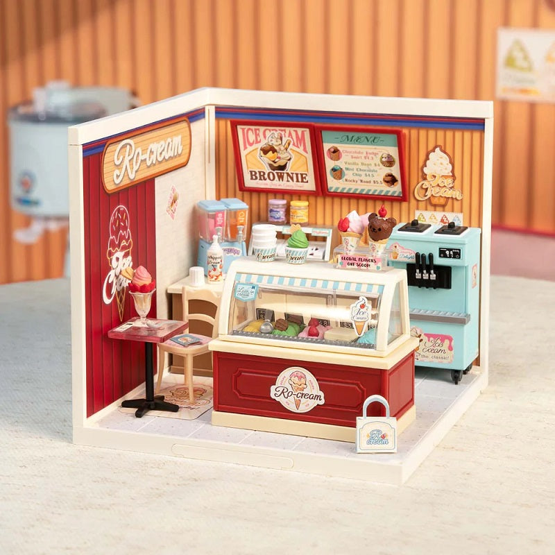 Rolife Flavorful Ice Cream DIY Miniature House - Frozen Treats Scene