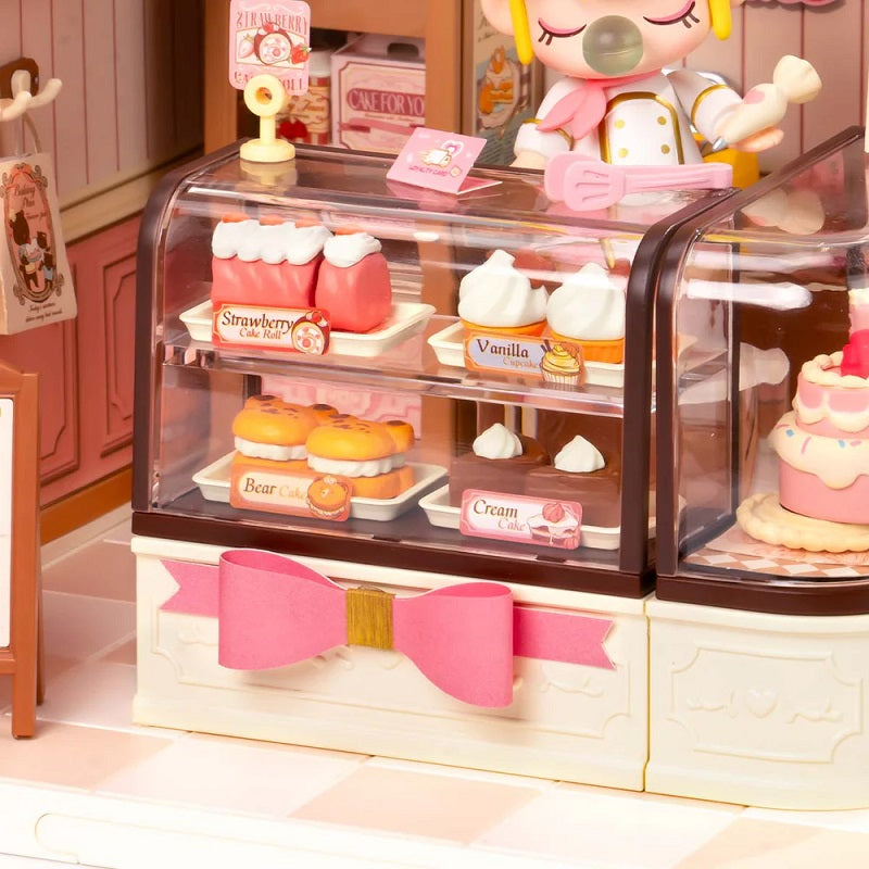 Rolife Tasty Cake Shop DIY Miniature House - Sweet Bakery Scene