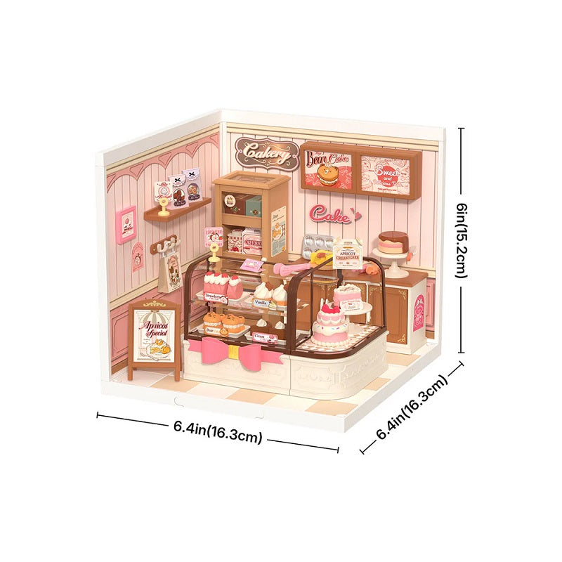 Rolife Tasty Cake Shop DIY Miniature House - Sweet Bakery Scene