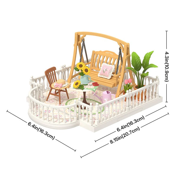 Rolife Sunny Break Terrace Super Creator Extension Pack - Modular Add-On