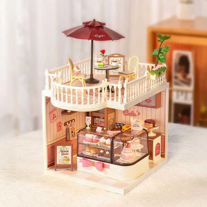 Robotime Chic Cafe Terrace Super Creator Extension Pack DWP09