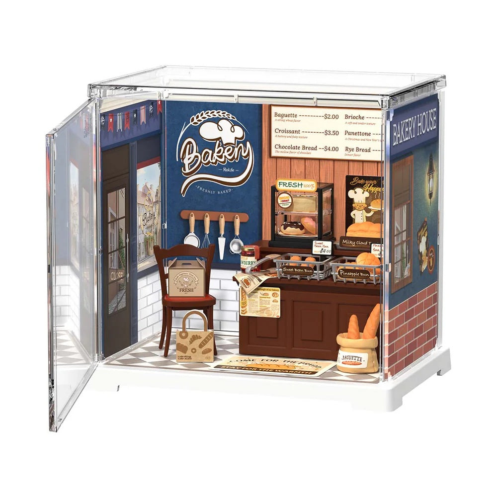 Rolife Butter Bakery House DIY Miniature House - Cozy Mini Bakery Scene