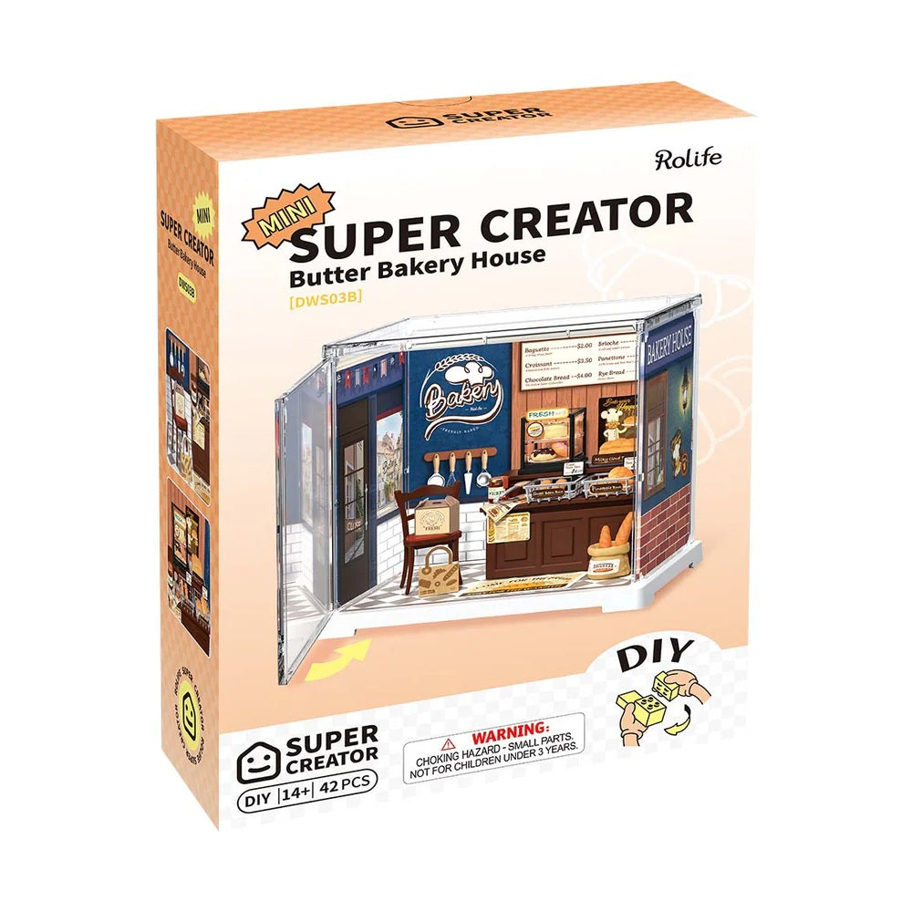 Rolife Butter Bakery House DIY Miniature House - Cozy Mini Bakery Scene