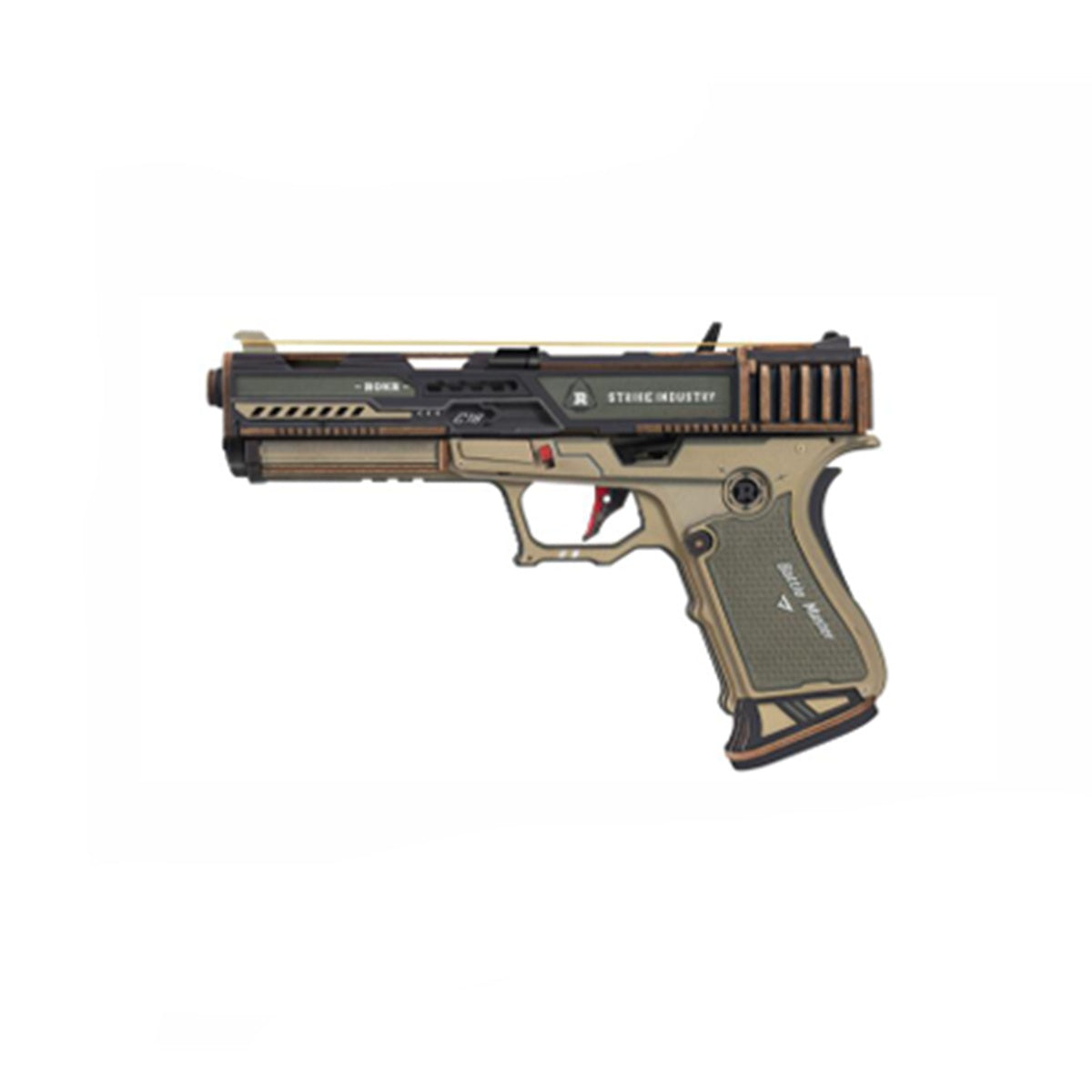 Robotime Legato C18 Rubber Band Pistol