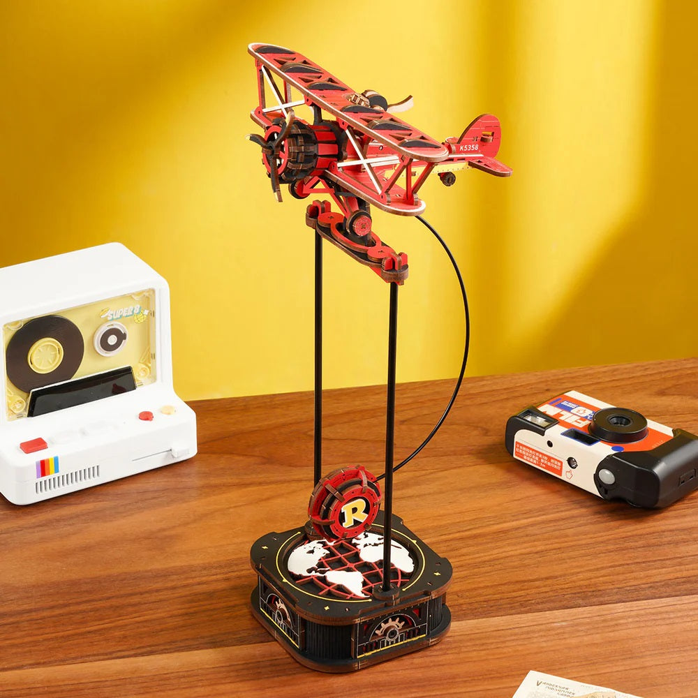 Robotime Sky Captain Scale Model Vehicle