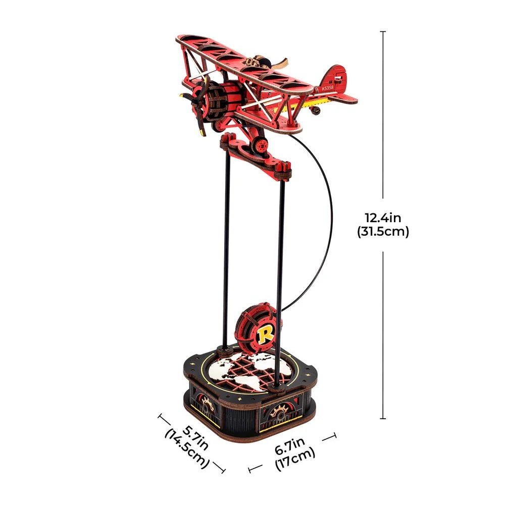 Robotime Sky Captain Scale Model Vehicle