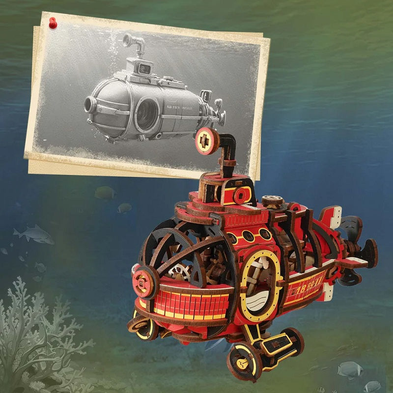 ROKR Deep-Sea Adventurer Pendulum Balance Toy 3D Puzzle - Submarine Model