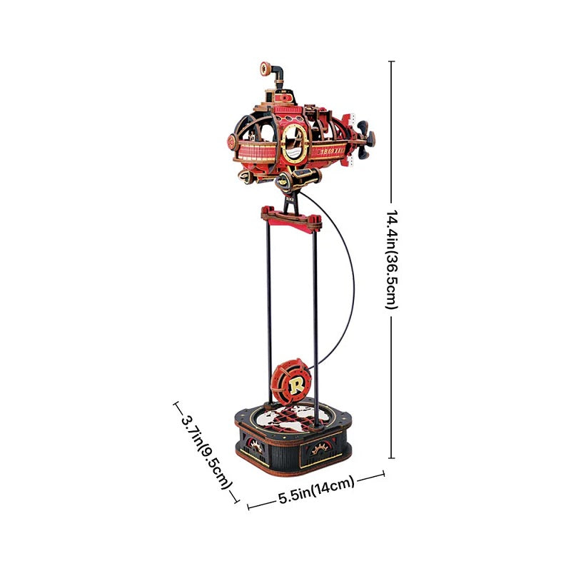 ROKR Deep-Sea Adventurer Pendulum Balance Toy 3D Puzzle - Submarine Model