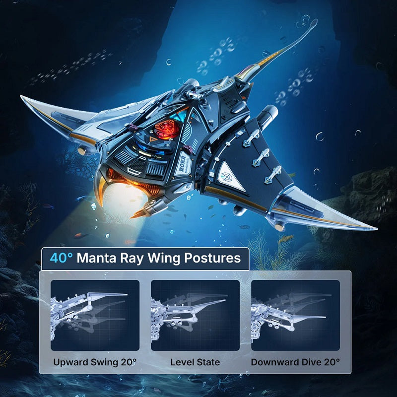 Robotime Manta Ray Mechanical 3D Puzzle Kit MI06
