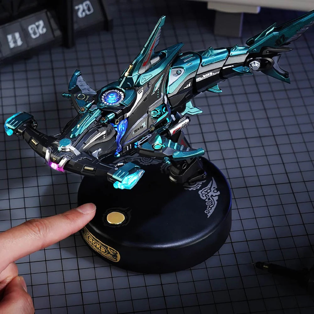 Robotime Hammerhead Shark 3D Wooden Puzzle DIY Model Kit