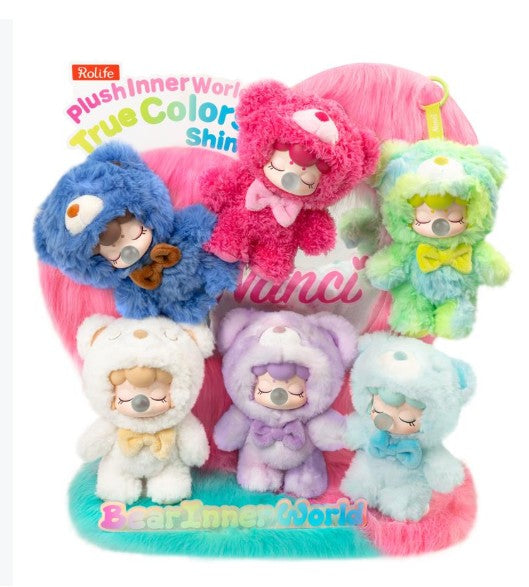 Robotime Nanci Bear Inner World Collectible Figures Display of 6 Blind Box