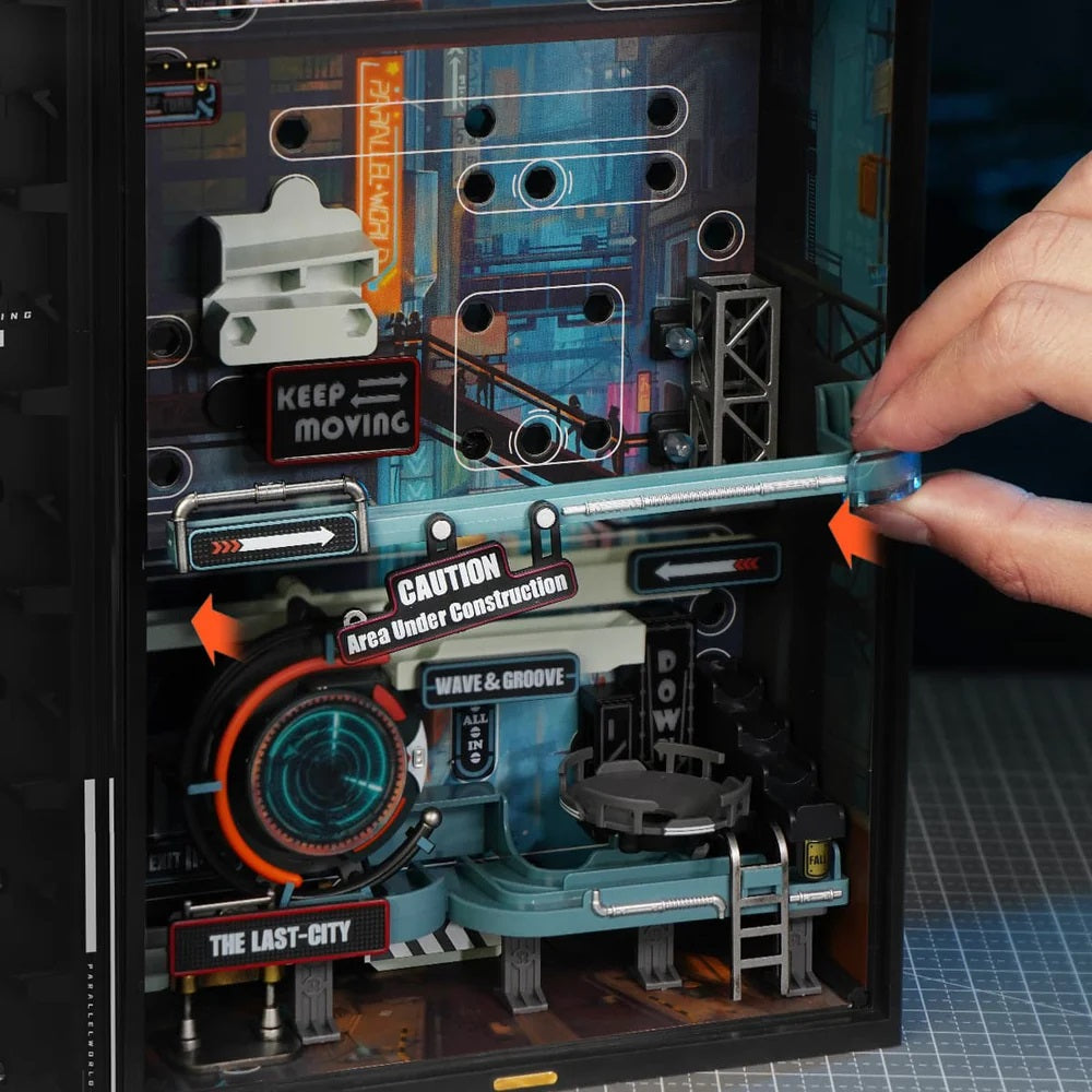 Robotime The Last City Marble Run Mechanical 3D Puzzle