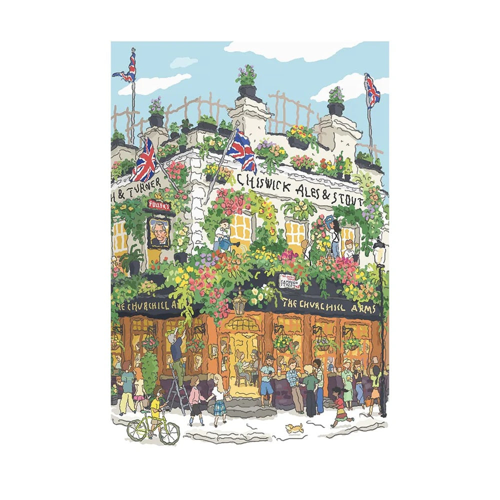 Robotime Pub in London 1000 Piece Jigsaw Puzzle PT007